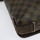 LOUIS VUITTON Damier Ebene Brooklyn PM Shoulder Bag N51210 LV Auth yk18854-16