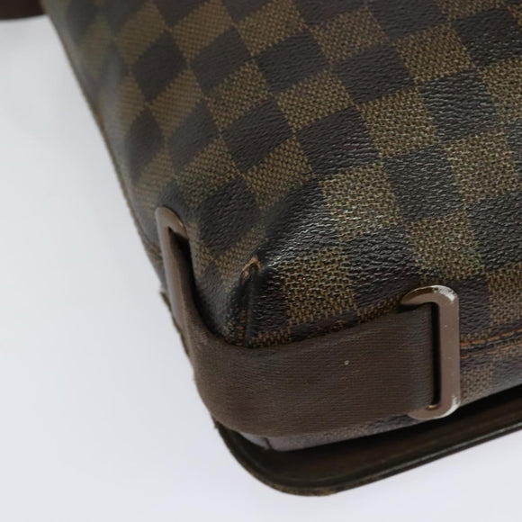 LOUIS VUITTON Damier Ebene Brooklyn PM Shoulder Bag N51210 LV Auth yk18854