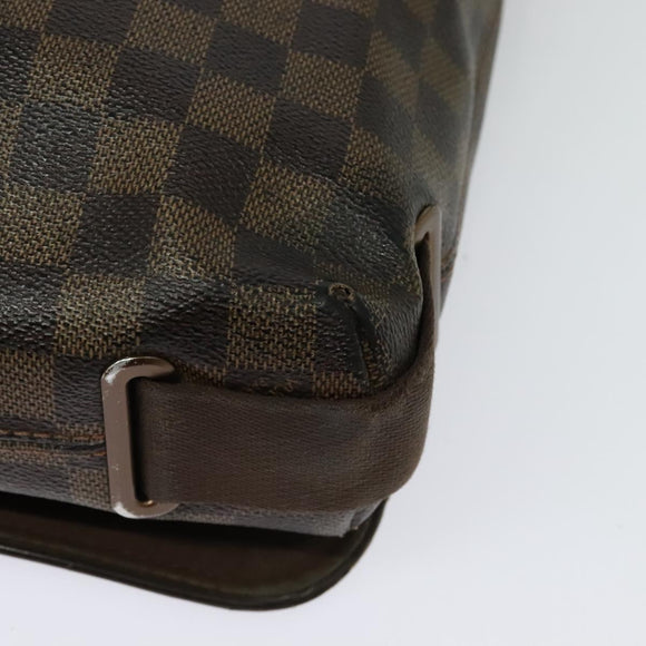 LOUIS VUITTON Damier Ebene Brooklyn PM Shoulder Bag N51210 LV Auth yk18854