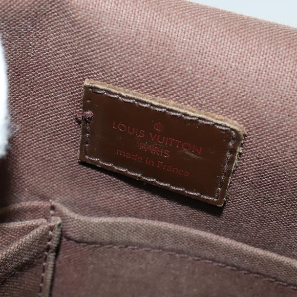 LOUIS VUITTON Damier Ebene Brooklyn PM Shoulder Bag N51210 LV Auth yk18854