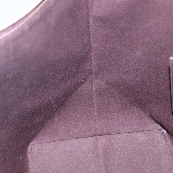 LOUIS VUITTON Monogram Vernis Bellevue GM Tote Bag Amarante M93589 Auth yk18864