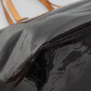 LOUIS VUITTON Monogram Vernis Bellevue GM Tote Bag Amarante M93589 Auth yk18864-14