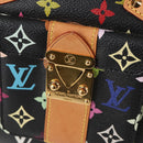 LOUIS VUITTON Monogram Multicolor Speedy 30 Hand Bag Black M92642 Auth yk18882V-18
