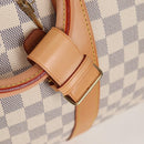 LOUIS VUITTON Damier Azur Keepall 50 Boston Bag N41430 LV Auth yk18884V-20