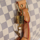 LOUIS VUITTON Damier Azur Keepall 50 Boston Bag N41430 LV Auth yk18884V-9