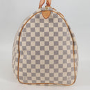 LOUIS VUITTON Damier Azur Keepall 50 Boston Bag N41430 LV Auth yk18884V-4