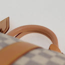 LOUIS VUITTON Damier Azur Keepall 50 Boston Bag N41430 LV Auth yk18884V-14