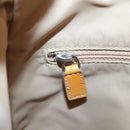 Christian Dior Trotter Canvas Shoulder Bag Beige Silver Auth yk18889-16