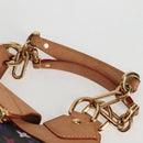 LOUIS VUITTON Monogram Multicolor Ursula Tote Bag Black M40124 LV Auth yk18891V-14