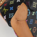 LOUIS VUITTON Monogram Multicolor Ursula Tote Bag Black M40124 LV Auth yk18891V-17