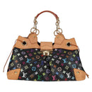 LOUIS VUITTON Monogram Multicolor Ursula Tote Bag Black M40124 LV Auth yk18891V-13
