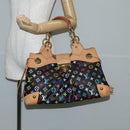LOUIS VUITTON Monogram Multicolor Ursula Tote Bag Black M40124 LV Auth yk18891V-24