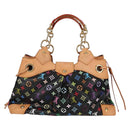 LOUIS VUITTON Monogram Multicolor Ursula Tote Bag Black M40124 LV Auth yk18891V-3