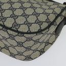 GUCCI GG Supreme Sherry Line Shoulder Bag PVC Navy Gold 89 02 032 Auth yk18894-17