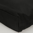 Christian Dior Maris Pearl Hand Bag Nylon Black Silver Auth yk18897-11