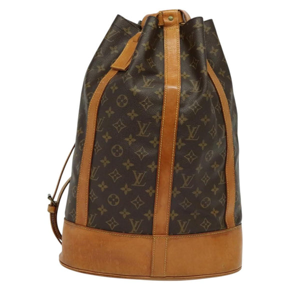 LOUIS VUITTON Monogram Randonnee GM Shoulder Bag M42244 LV Auth yk18901