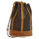 LOUIS VUITTON Monogram Randonnee GM Shoulder Bag M42244 LV Auth yk18901-2