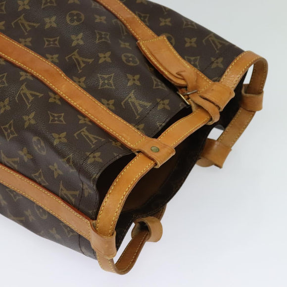 LOUIS VUITTON Monogram Randonnee GM Shoulder Bag M42244 LV Auth yk18901