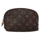 LOUIS VUITTON Monogram Pochette Cosmetic PM Pouch M43998 LV Auth yk18910-1