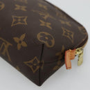 LOUIS VUITTON Monogram Pochette Cosmetic PM Pouch M43998 LV Auth yk18910-14