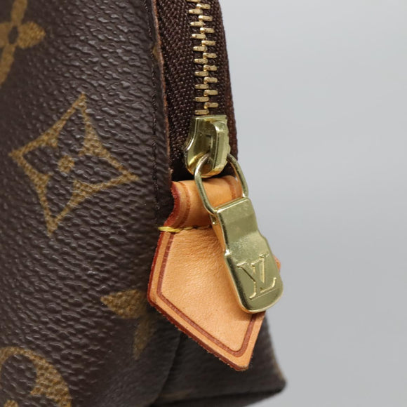 LOUIS VUITTON Monogram Pochette Cosmetic PM Pouch M43998 LV Auth yk18910