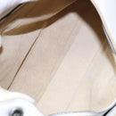 BOTTEGA VENETA Shoulder Bag Leather White Auth yk18912-11