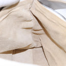 BOTTEGA VENETA Shoulder Bag Leather White Auth yk18912-20