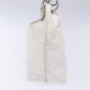 BOTTEGA VENETA Shoulder Bag Leather White Auth yk18912-4