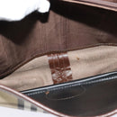 Burberrys Nova Check Shoulder Bag Canvas Leather Beige Gold Auth yk18913-11