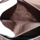 Burberrys Nova Check Shoulder Bag Canvas Leather Beige Gold Auth yk18913-12