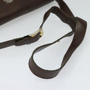 Burberrys Nova Check Shoulder Bag Canvas Leather Beige Gold Auth yk18913-7