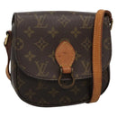 LOUIS VUITTON Monogram Saint Cloud MM Shoulder Bag M51243 LV Auth yk18915-1