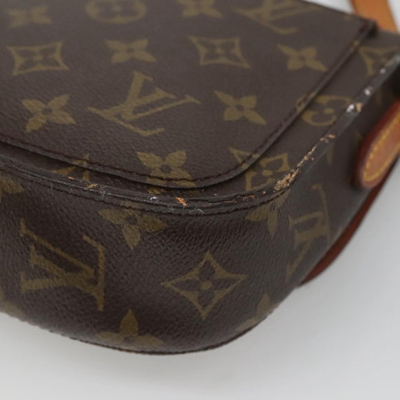 LOUIS VUITTON Monogram Saint Cloud MM Shoulder Bag M51243 LV Auth yk18915