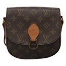 LOUIS VUITTON Monogram Saint Cloud MM Shoulder Bag M51243 LV Auth yk18915-13