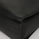 VERSACE Shoulder Bag Leather Black Gold Auth yk18934-17