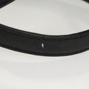 VERSACE Shoulder Bag Leather Black Gold Auth yk18934-8