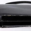 Christian Dior Shoulder Bag Leather Black Gold Auth yk18937-6