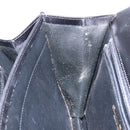 Christian Dior Shoulder Bag Leather Black Gold Auth yk18937-22