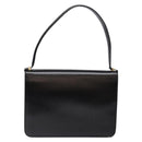 Christian Dior Shoulder Bag Leather Black Gold Auth yk18937-2