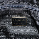 PRADA Kettenschultertasche Leder Schwarz Gold Auth yk18939-18