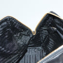 PRADA Chain Shoulder Bag Leather Black Gold Auth yk18939-22
