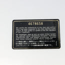 CHANEL Bicolore Pouch Lamb Skin Black Gold CC Auth yk18941-11