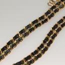 CHANEL Chain Belt metal Gold CC Auth yk18942-10