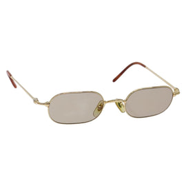 CARTIER Sunglasses metal Gold Tone Auth yk18944