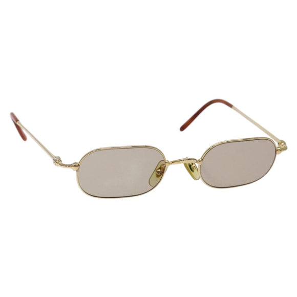 CARTIER Sunglasses metal Gold Tone Auth yk18944