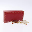 CARTIER Sunglasses metal Gold Tone Auth yk18944-12