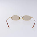 CARTIER Sunglasses metal Gold Tone Auth yk18944-2