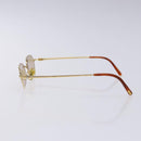 CARTIER Sunglasses metal Gold Tone Auth yk18944-3