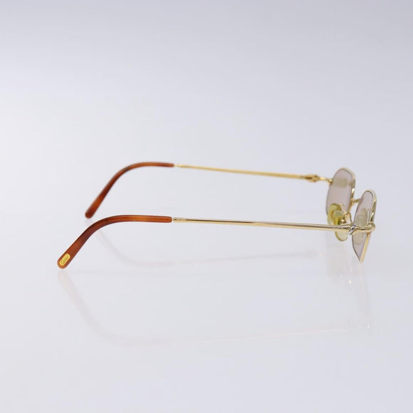 CARTIER Sunglasses metal Gold Tone Auth yk18944