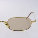 CARTIER Sunglasses metal Gold Tone Auth yk18944-6